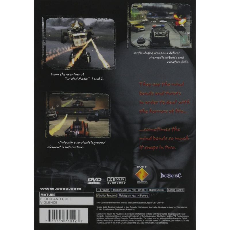 Twisted Metal: Black Greatest Hits - Playstation 2, 2 of 5
