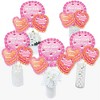 Big Dot of Happiness Hot Girl Bday - Vintage Cake Birthday Party Centerpiece Sticks - Table Toppers - Set of 15 - 2 of 4