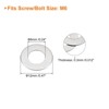 Unique Bargains 304 Stainless Steel Screw Bolt Electronic Repair Automotive Ultra Thin Flat Washers - 2 of 4