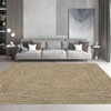 Modern Washable Area Rug, Soft Non-Slip Carpet for Living Room & Bedroom, Large Farmhouse Throw Rug, Non-Shedding, Stain Resistant (Multi) - 3 of 4