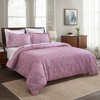 Flannel Cotton Two-Toned Duvet Cover Set by Blue Nile Mills - 4 of 4