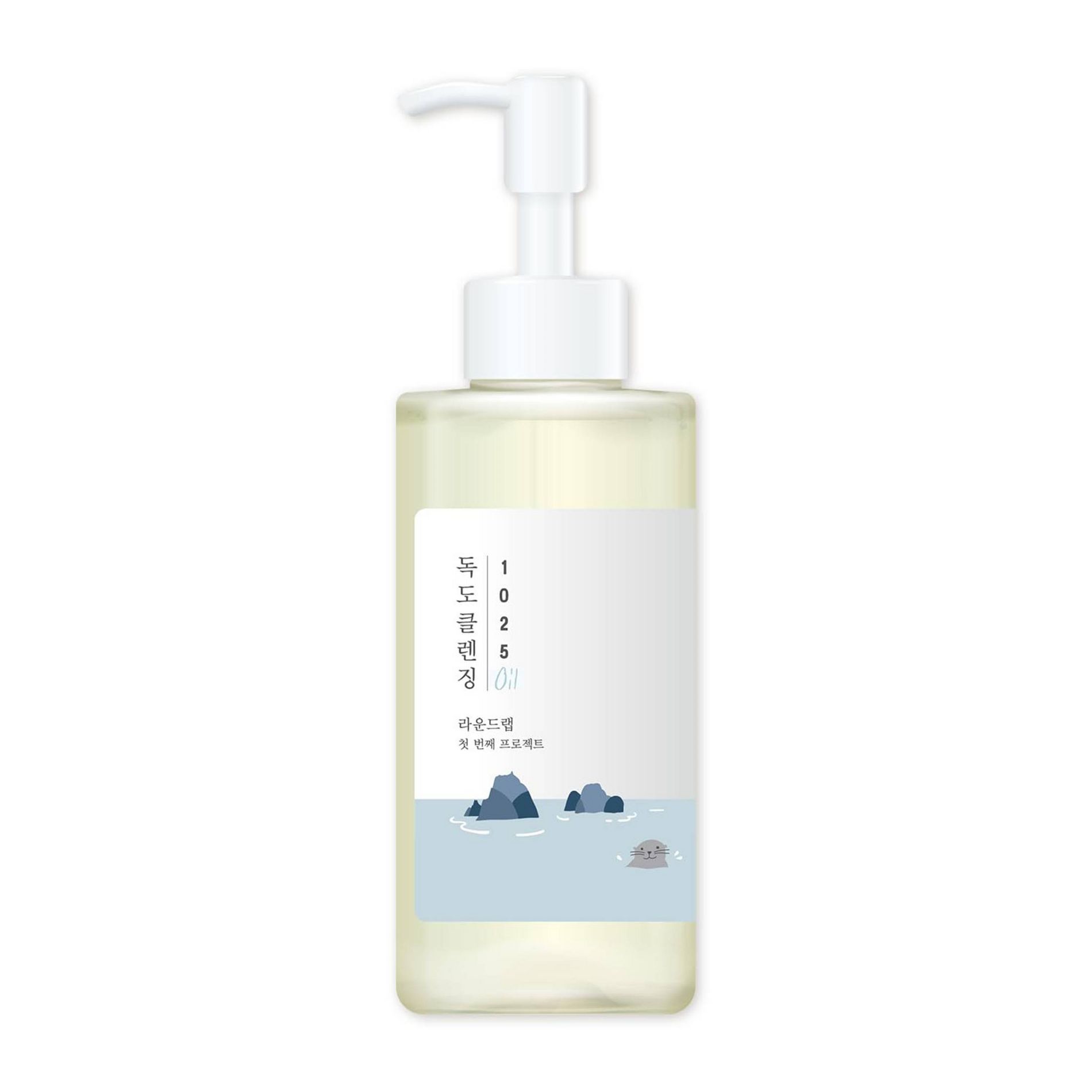 Round Lab 1025 Dokdo Cleansing Oil Korean Skincare for Deep Pore Cleansing and Removal of Impurities with Hydration - 200ml