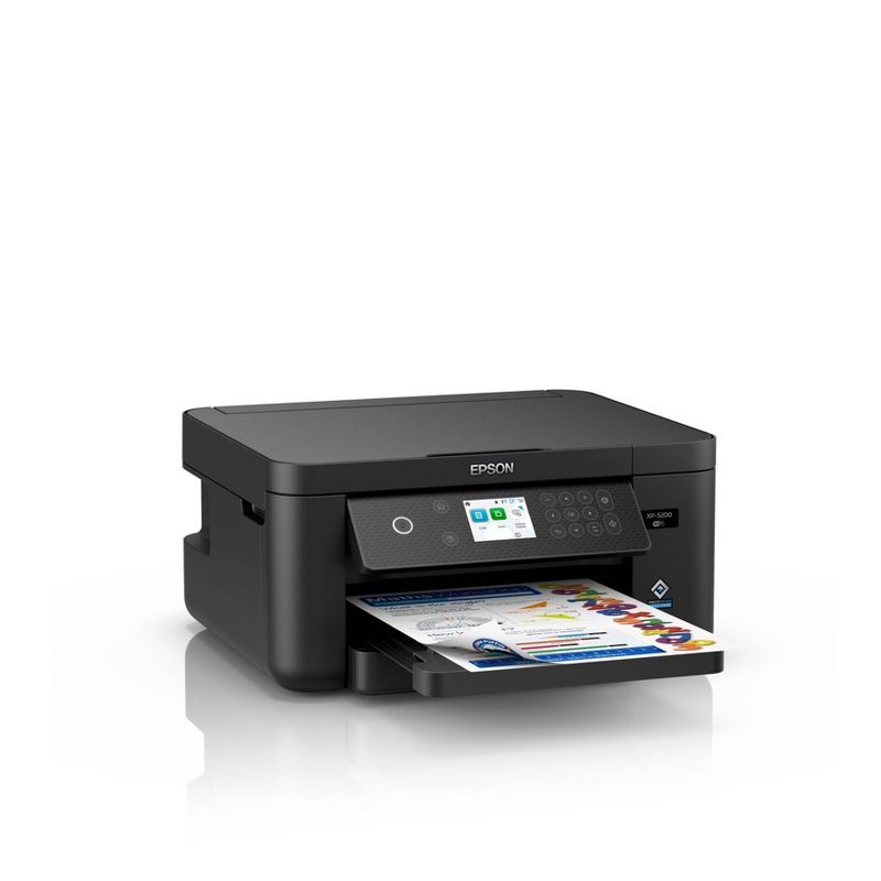 Epson Expression Home XP-5200 Small-in-One Inkjet Printer, Scanner, Copier - Black, 4 of 8