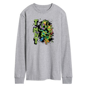 Men's - Teenage Mutant Ninja Turtles - TMNT Skateboards Long Sleeve Graphic T-Shirt - 1 of 4