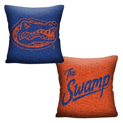 Ncaa Florida Gators Inverted Woven Pillow Target