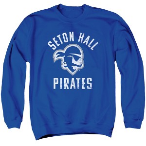 Seton Hall University Official Pirates Logo Adult Crewneck Sweatshirt - 1 of 4
