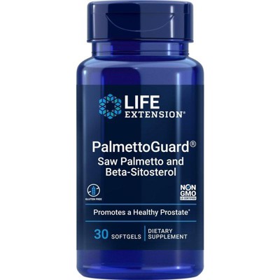 PalmettoGuard Saw Palmetto with Beta-Sitosterol by Life Extension  -  30 Softgel