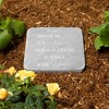 Pavilion Gift Company - Heaven in Our Home - 7.75" x 7.75" Garden Stone - Stepping Stones and Pathways - 2 of 4