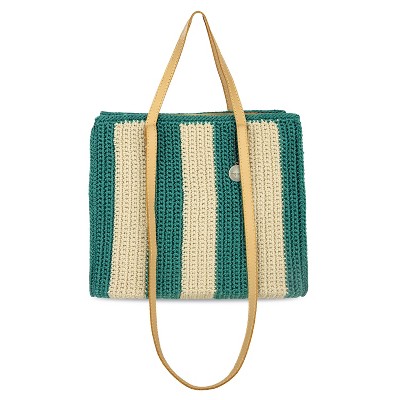 The Sak Women's Sable Boxy Tote, Clover Stripe