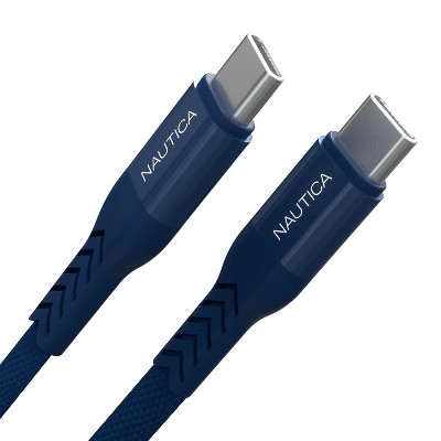 Nautica C30 USB-C to USB-C Cable – 65W Fast Charging & 480Mbps Data for Pixel, Samsung, Apple & More