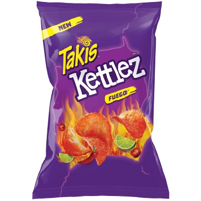 Barcel Fuego Kettle Cooked Hot Chili Pepper & Lime Flavored Chips - 8oz