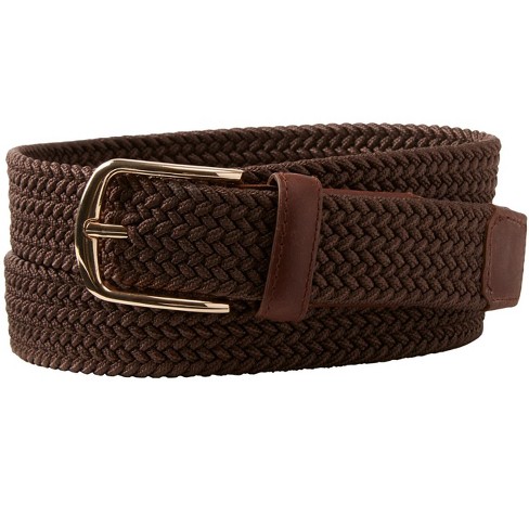 KingSize Men's Big & Tall Reversible Leather Dress Belt - Big - 52/54, Brown