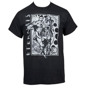 Adult Marvel The Eternals Breaking the 4th Wall w/ Text T-Shirt - 1 of 2