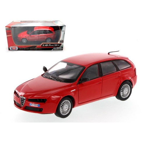 Alfa Romeo 159 SW Red 1/24 Diecast Car Model by Motormax