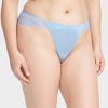 Women's Key Trim Keyhole Back Bikini Underwear - Auden™ - 4 of 4