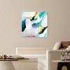 Art Remedy Still Violas II Blue Abstract Wall Art Framed - 2 of 4