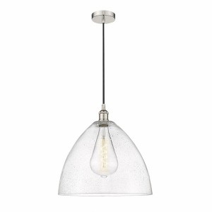 Edison Dome - 1 Light Cord Hung Pendant In Industrial Style-17.75 Inches Tall and 16 Inches Wide - 1 of 1