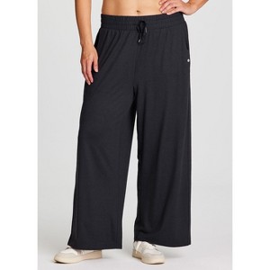 RBX Active Women's Ultra Lightweight Buttery Soft Stretchy Wide Leg Everyday Lounge Pants with Pockets and Adjustable Waistband - 1 of 4
