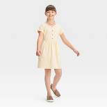 Girls' Short Sleeve Rib Knit Dress - Cat & Jack™