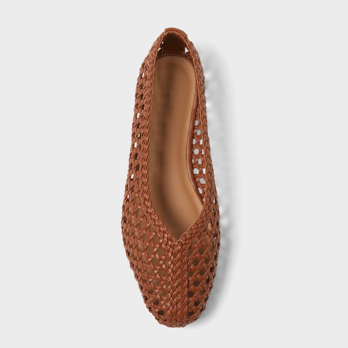 Обувь Universal Thread Women’s Gia Flats with Memory Foam Insole - Universal Thread™ Cognac 7 — фото 3