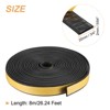 Unique Bargains Solid EPDM Rubber Weather-Proof DIY Gasket Protection Seal Strips - 2 of 4