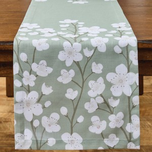 Split P Cherry Blossom Table Runner 14" x 54" - 1 of 4