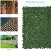 Best Choice Products 96x72in Artificial Faux Ivy Hedge Privacy Fence Screen  For Outdoor Decor, Garden, Yard - Green : Target