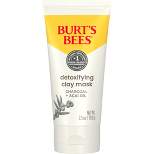Burt's Bees Detoxifying Clay Face Mask - 2.5oz