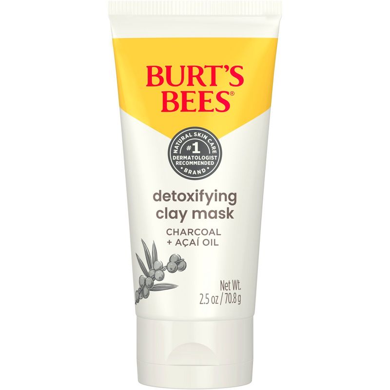 Burt&#39;s Bees Detoxifying Clay Face Mask - 2.5oz, 1 of 15