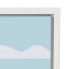 23" x 33" Sylvie Nordic Landscape by Myriam Van Neste Framed Canvas - Kate & Laurel All Things Decor: Modern Vertical Art - 3 of 4