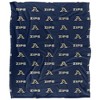 University Of Akron Logo Pattern Silky 50x60 Blanket, 1 Sided - 2 of 4