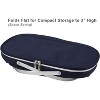 NCAA West Virginia Mountaineers Folding Soft Sided Cooler Basket - 4 of 4