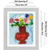 Kids Drawings Frame - Composite Wood And Shatter-Resistant Glass - 2 of 4