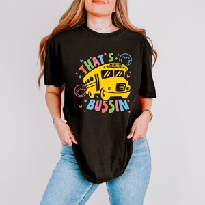 Simply Sage Market S.W.Smiley That's Bussin' Garment Dyed Tee - 1 of 4