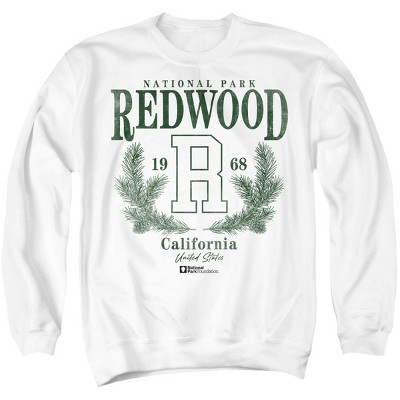 Men's Redwood National Park Pine Wreath Crewneck Sweatshirt