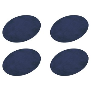 Unique Bargains Oval Elbow Knee Iron-on Repair Patches for Clothing 4 Pcs - 1 of 4