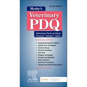 Mosby's Veterinary PDQ - 4th Edition by  Kristin J Holtgrew-Bohling (Spiral Bound) - 1 of 1