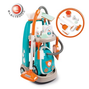 Smoby Kids Cleaning Trolley Pretend Play Toy for Ages 3+ - 1 of 4