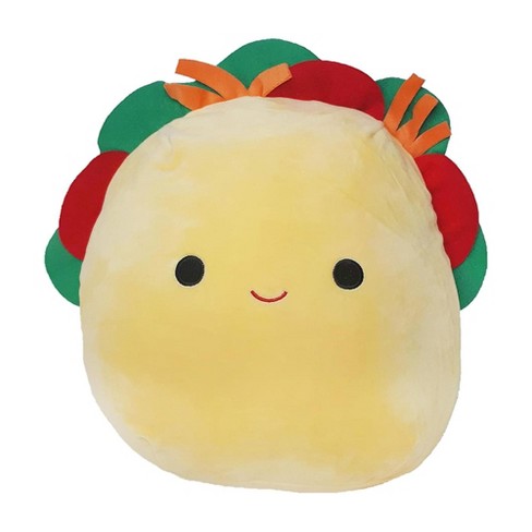 2021 Squishmallow Foods Tex The Taco 8" Plush Kellytoy for sale online 