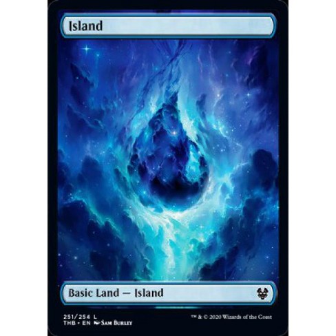 Mtg Theros Beyond Death Land Foil Island 251 Target