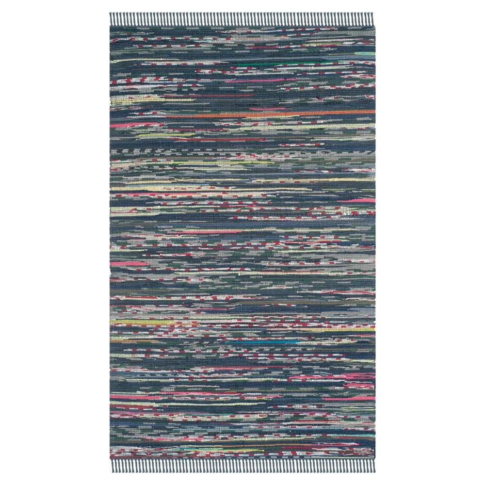 Huddersfield Area Rug - Ink/Multi (4'x6' ) - Safavieh