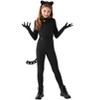 Joyfy Black Cat Halloween Costume Outfits for Girls, Kids Cat Outfit Set with Tail, Child Halloween Bodysuit Costume for Cosplay Dress Up Party - 4 of 4