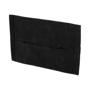 Unique Bargains Auto Sun Visor Napkin Holder Suede Backseat Tissue Case Black - 1 of 4