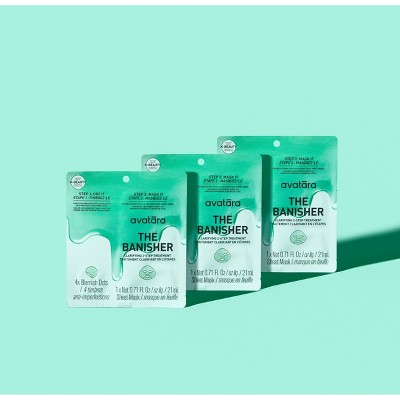 Avatara The Banisher 2 Step Clarifying Treatment - 0.71 fl oz: Hydrating, Face Application, Oily & Acne-Prone Skin, Vegan