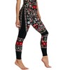 The Yoga Democracy High Waist Yoga Leggings for Women, Athletic Yoga Pants with Sweat-Wicking and UPF Protection (Rustica) - 4 of 4
