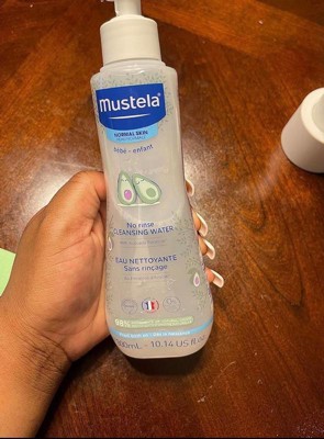 Mustela Sensitive No Rinse Soothing Cleansing Baby Micellar Water Fragrance  Free - 10.14 Fl Oz : Target