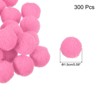 Unique Bargains Home Crafts Handcrafts Project DIY Polyester Felt Balls Beads 300 Pcs - 2 of 4