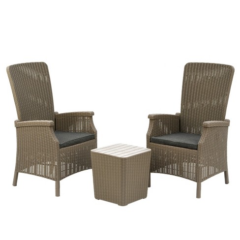 3pc Bracknell Collection All-Weather Chat Set - National Tree Company - image 1 of 4