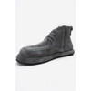 Martas - Grey Suede Leather Zip Boot (Women) gray suede 6 Forever & Always Shoes US - 4 of 4