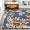 Giglio Modern Botanical Flower Area Rug - JONATHAN Y - 4 of 4